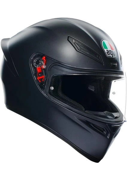 Agv K1 S Mono Matt Black Kapalı Kask