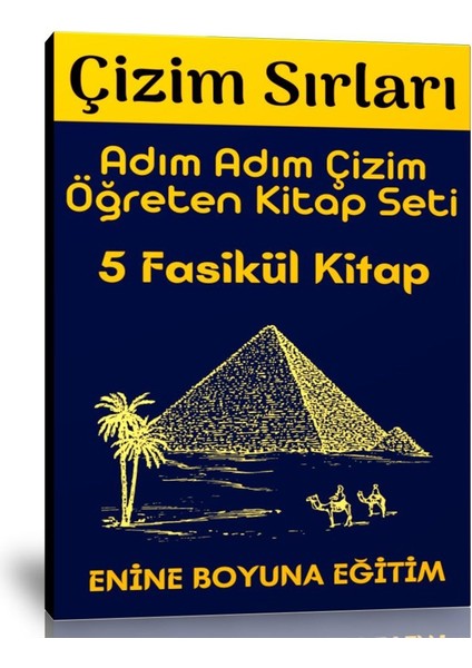 Adım Adım Çizim Öğreten Kitap Seti - Çizimin Sırları