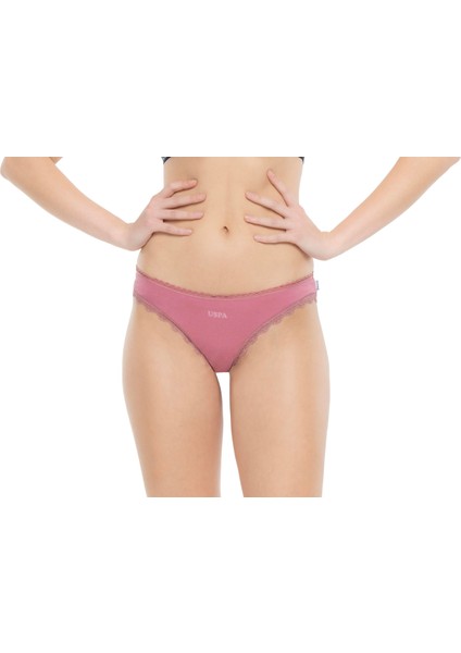 Kadın Lacivertvert - Gülkurusu -Baskılı 3'lü Slip indirimleri