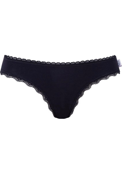 Kadın Lacivertvert - Kırmızı -Baskılı 3'lü Slip