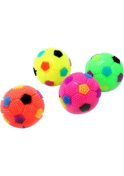 6.5 Cm-Rastgele Yanıp Sönen LED Molar Topu Pet Renkli Işık Topu Interaktif Oyuncaklar Light Up Köpek Topları Kediler Köpek Oyuncak Pet Için Yanıp Sönen Elastik Top (Yurt Dışından)