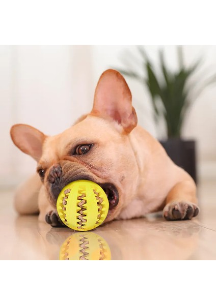 Mavi M Kauçuk Diş Temizleme Aperatif Topu Köpekler Için Yıkılmaz Köpek Oyuncak Büyük Köpekler Için Yumuşak Pet Çiğneme Oyuncakları Interaktif Köpek Aksesuarları (Yurt Dışından) fırsatları
