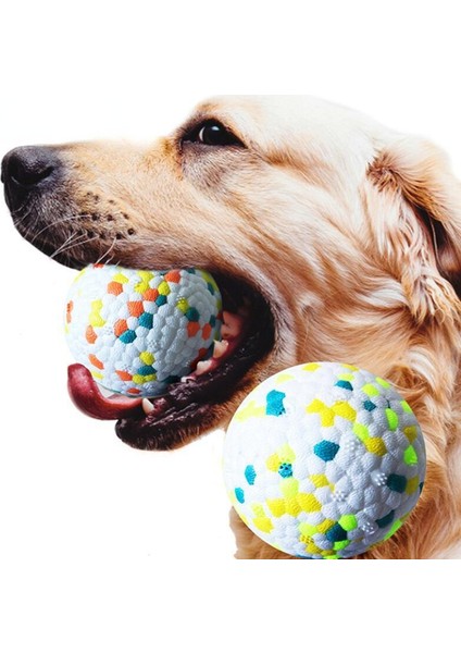 Kırmızı (5 Cm) Pet Köpek Oyuncak Getirme Topu Işık Çiğneme Lastik Top Yüksek Elastik Isırık Direnci Interaktif Fırlatma Uçan Oyuncaklar Köpekler Için Aksesuarlar (Yurt Dışından)