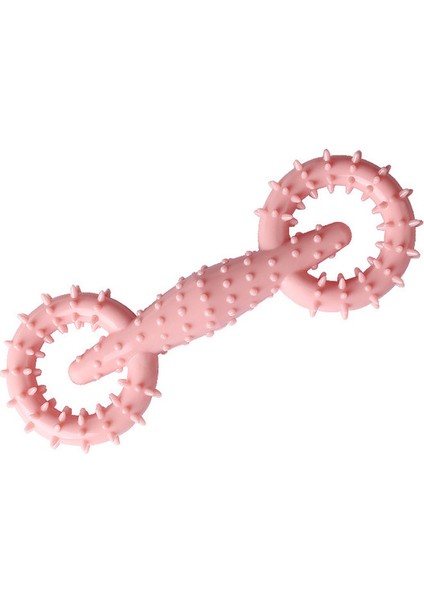 Pembe Bir Bite Dayanıklı Pet Köpek Çiğneme Oyuncakları Küçük Köpekler Için Diş Temizleme Yavru Köpek Halat Düğüm Topu Oyuncak Oynayan Hayvanlar Köpekler Oyuncaklar Evcil Hayvanlar (Yurt Dışından)