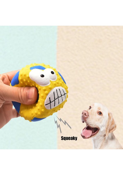 Turuncu D-8cm Pet Cızırtılı Oyuncaklar Köpek Çiğneme Lastik Top Temizleme Diş Köpek Köpekler Için Çiğneme Oyuncak Bite Dayanıklı Pet Malzemeleri Brinquedo Cachorro (Yurt Dışından) modelleri
