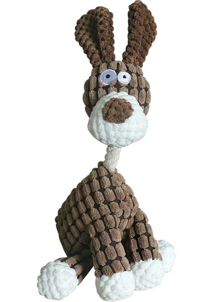 C Eğlenceli Pet Oyuncak Eşek Şekli Kadife Çiğneme Oyuncak Köpekler Için Yavru Squeaker Cızırtılı Peluş Kemik Molar Köpek Oyuncak Pet Eğitim Köpek Aksesuarları (Yurt Dışından)