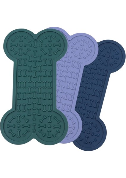 Açık Mor 11X20 cm Kemik Şekilli Evcil Köpek Yavaş Besleyiciler Yalama Mat, Can Sıkıntısı Kaygı Azaltıcı Yavaş Besleme Kasesine Eğlenceli Alternatif Kedi Köpek Silikon Yalama Pedi (Yurt Dışından) indirimleri