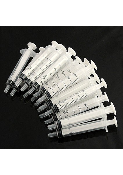 2.5ml 100 Adet 10/20/50/100 Adet 2.5ml Sıvı Besin Şırıngası Yeniden Kullanılabilir Ölçüm Araçları Hayvan Yemi Besleme Deneyleri Için Plastik Şırınga (Yurt Dışından)
