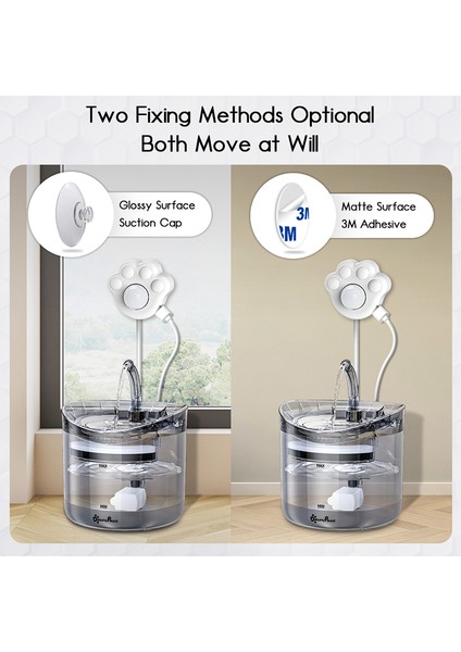 FILTER-CA-C002 X2 Akıllı Hareket Sensörü Kedi Köpek Su Sebili Akıllı Kızılötesi USB Evrensel Pet Çeşmesi Aksesuarla Filtre Elemanı Su Pompası (Yurt Dışından) modelleri