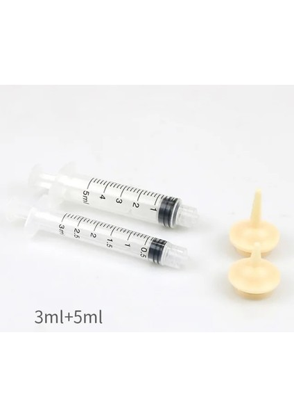 S 2 Adet Pet Köpek Kediler Oral Şırınga Ilaç Besleme Pet Köpek Hemşirelik Yenidoğan Köpek Hap Dağıtıcı Besleme Kiti Köpek Malzemeleri (Yurt Dışından)