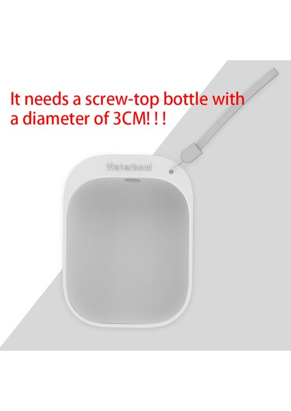 Gri Pet Malzemeleri Köpek Kedi Seyahat Su Şişesi Taşınabilir Köpek Su Şişesi Içme Suyu Besleyici Köpek Kedi Için Açık Su Kasesi Şişe (Yurt Dışından)