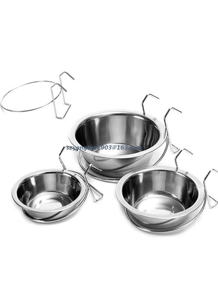 S Paslanmaz Çelik Pet Asılı Kase Sıçanlar Gine Domuz Besleyici Kümesi Bardak Kafesi Ev Kapalı Açık Alan Tasarrufu Kaynağı (Yurt Dışından) modelleri