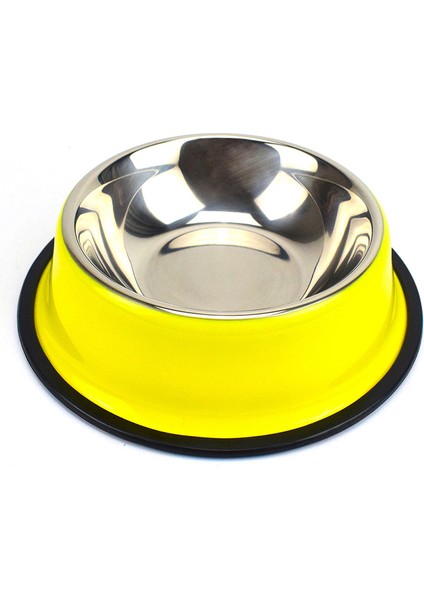 Yeşil 15 cm Paslanmaz Çelik Hayvan Mama Kabı Evcil Hayvan Besleme Malzemeleri Kedi Besleme Köpek Kaseleri Yiyecek Kaseleri Pet Paslanmaz Çelik Kase Su Içme Renkli (Yurt Dışından) modelleri