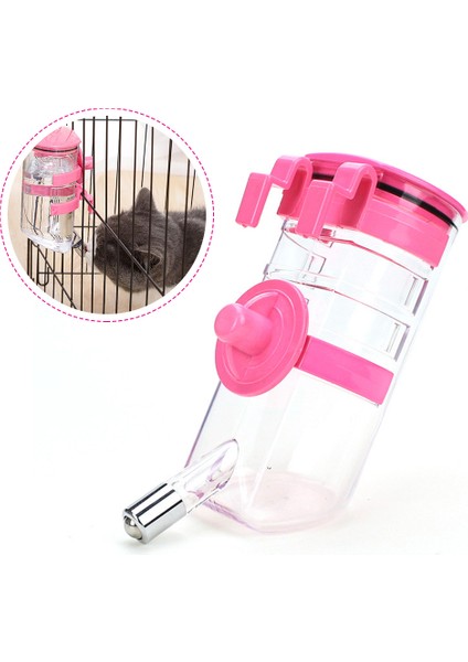 01 500ML 350ML/500ML Plastik Evcil Hayvanlar Hamster Tiryakisi Yavru Köpekler Domuz Besleyici Asılı Dağıtıcı Top Tipi Asılı Içme Suyu Şişesi Dağıtıcı (Yurt Dışından)
