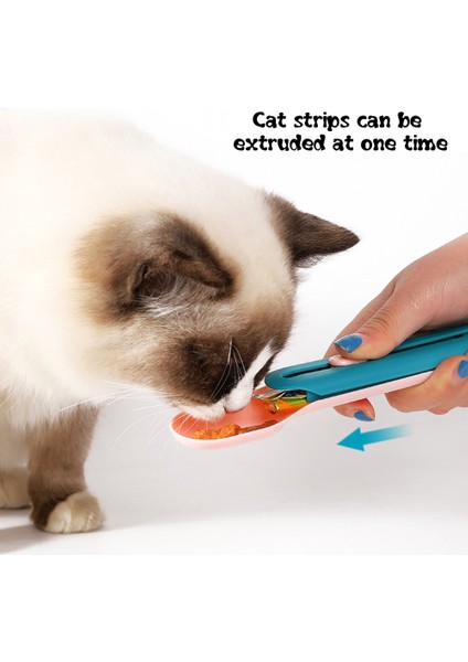 Kedi Pedi Bir Pet Kedi Besleme Kepçe Düğmesi Basılan Tasarım Taşınabilir Gıda Uzun Şerit Kedi Aperatif Sıkacağı Besleyici Çok Amaçlı Kaşık Evcil Hayvan Malzemeleri (Yurt Dışından) modelleri