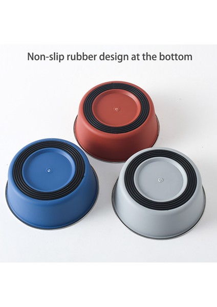 Gri L Paslanmaz Çelik Köpek Kedi Kaseler Kaymaz Açık Seyahat Besleme Besleyici Su Yiyecek Kasesi Köpek Kediler Yavru Yemek Tabağı Evcil Hayvan Malzemeleri (Yurt Dışından) fırsatları