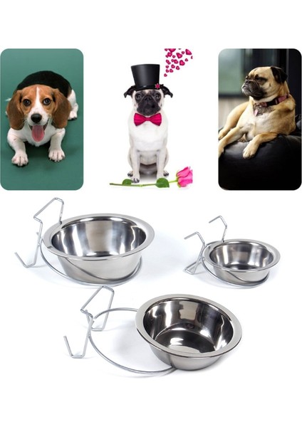 13 cm Asılı Hayvan Mama Kabı Bardak Kümesi Bardak Tel Kanca ile Köpekler Kediler Için Tavşan Kuş Hayvanlar Sandık Kafes Dayanıklı Kolay Çıkarılabilir (Yurt Dışından) fiyatları