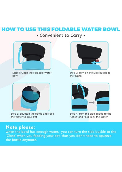 Mavi Yeni Taşınabilir Köpek Su Şişesi Katlanabilir Pet Besleyici Kase Su Şişesi Evcil Hayvan Açık Seyahat Içme Bpa Ücretsiz Köpek Kaseleri Içecek Kasesi (Yurt Dışından) indirimleri