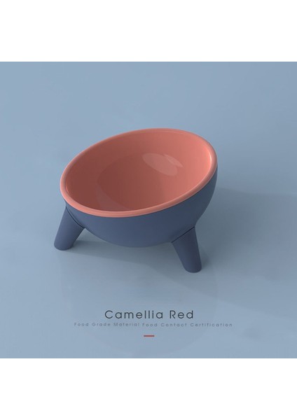 Kırmızı Çok Fonksiyonlu Yuvarlak Tripod Hayvan Mama Kabı Kontrast Renk Kedi Köpek Anti Devrilme Su Kaseleri Istikrarlı Standı Kolay Temizlik Evcil Hayvan Malzemeleri (Yurt Dışından) fiyatları