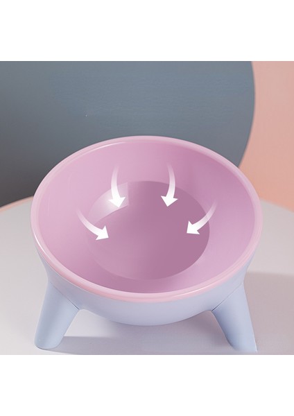 Kırmızı Çok Fonksiyonlu Yuvarlak Tripod Hayvan Mama Kabı Kontrast Renk Kedi Köpek Anti Devrilme Su Kaseleri Istikrarlı Standı Kolay Temizlik Evcil Hayvan Malzemeleri (Yurt Dışından) fırsatları