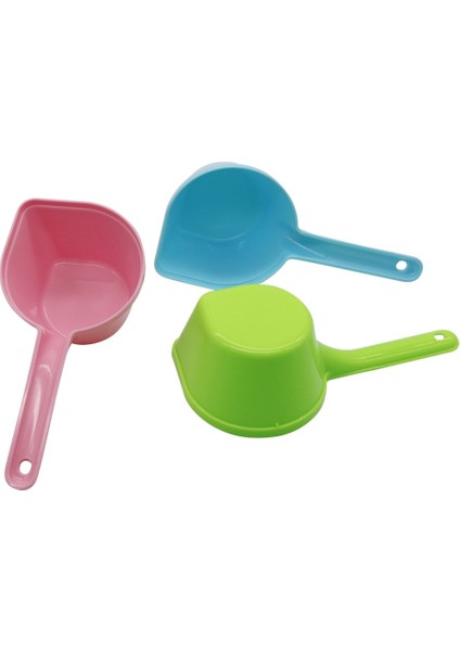 Mavi Plastik Kürek Pet Yem Gıda Malzemeleri Yüksek Kaliteli Kalınlaşma Pet Köpek Kedi Kürek Ürünleri Kürek Köpek Maması Kaşık 18.5x8.3x5.5cm (Yurt Dışından)