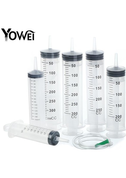 1 Takım 1pc 3-350ML Plastik Şırınga Büyük Kapasiteli Şırınga Şeffaf Yeniden Kullanılabilir Steril Ölçüm Enjeksiyon Şırıngası Besin Hidroponik (Yurt Dışından) fiyatları