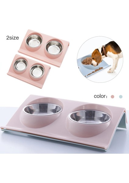 Mavi 29X18.5X6.2 cm Pet Silika Jel Kase Köpek Kedi Katlanabilir Köpek Kase Pet Gıda Saklama Kaseleri Açık Seyahat Taşınabilir Köpek Maması Kabı Besleyici Çanak (Yurt Dışından) fiyatları