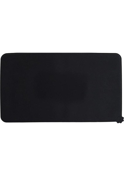 Siyah (47X29.5 Cm) Su Geçirmez Kaymaz Silikon Pet Placemat Gıda Tavası Mat Sınır Köpek Besleyiciler Gıda Sınıfı Silikon Kase Mat Evcil Hayvan Malzemeleri 40*29.5 (Yurt Dışından) fiyatları