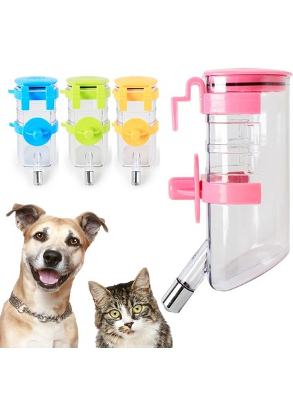 04 350ML 350ML/500ML Plastik Evcil Hayvanlar Hamster Tiryakisi Yavru Köpekler Domuz Besleyici Asılı Dağıtıcı Top Tipi Asılı Içme Suyu Şişesi Dağıtıcı (Yurt Dışından)
