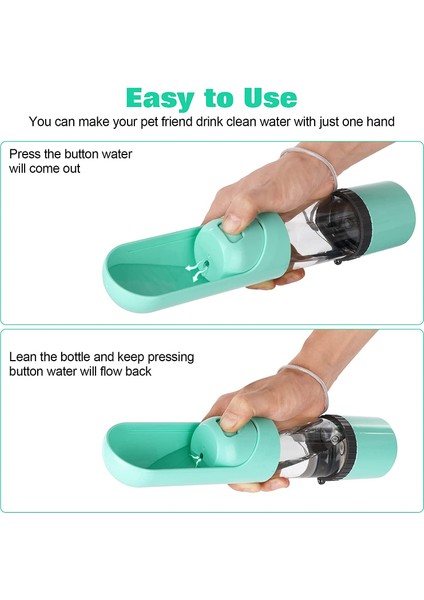 Sarı 2 Adet Filtre 2 In 1 Köpekler Için Taşınabilir Su Şişesi Köpek Küçük Büyük Köpekler Için Suluk Besleme Su Sebili Kedi Köpekler Açık Şişeler (Yurt Dışından) fiyatları