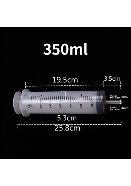 50 cm Tüp 500 ml Şırınga Büyük Kapasiteli Şırınga Yeniden Kullanılabilir Pompa Araba Sıvı Yağ Tutkal Aplikatör Için 1 M Tüp Besleme Mürekkebi ile Ölçme (Yurt Dışından) fırsatları