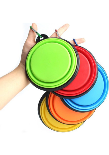 Mor 1000ML Katlanabilir Pet Köpek Katlanır Besleyici 350/1000ML Silikon Kase Açık Seyahat Taşınabilir Köpek Maması Kabı Besleyiciler Bulaşık Kaseleri (Yurt Dışından) indirimleri