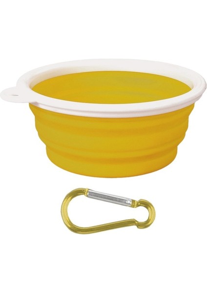 Köpekler Kase 350ML Köpek Seyahat Silikon Kase Büyük Katlanabilir Pet Katlanır Kase Açık Seyahat Taşınabilir Köpek Maması Kabı Besleyici Bulaşık Kase 450ML (Yurt Dışından)