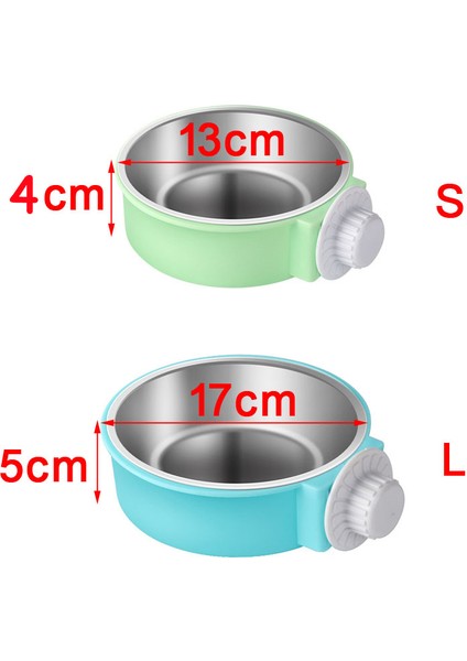 Çift Kase Pembe S 4X13CM Çift Kedi Kase Asılı Köpek Kase Evcil Hayvan Besleme Kedi Su Kasesi Köpek Maması Sabit Kafes Köpekler Için Pet Asılı Kaseler Besleyici Ürün (Yurt Dışından) fırsatları