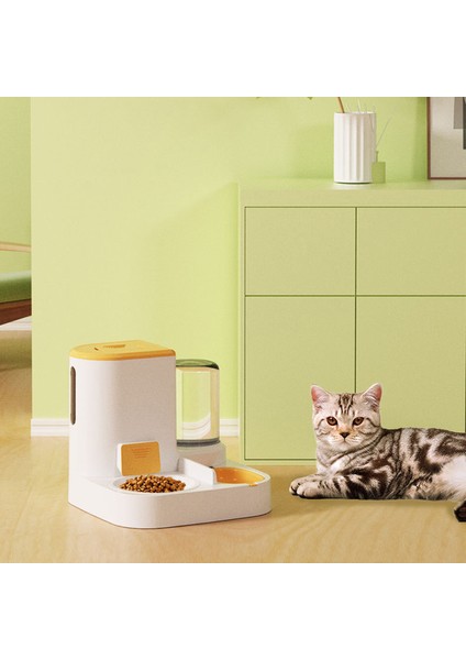 Mavi 27.6X27.6X24.5CM Cawayı Köpek Büyük Kapasiteli Kedi Otomatik Besleyici Su Sebili Islak ve Kuru Ayırma Köpek Maması Kabı Içme Suyu Kasesi (Yurt Dışından) modelleri