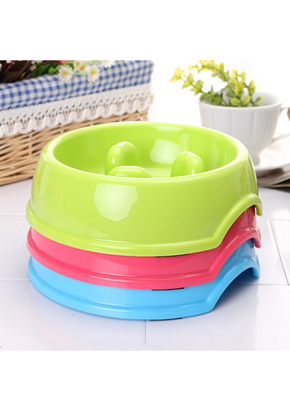 Mavi Kullanışlı Anti Choke Pet Köpek Besleme Kaseleri Plastik Salyangoz Şekli Yavaş Yemek Yeme Obeziteyi Önlemek Sağlıklı Diyet Köpek Aksesuarları (Yurt Dışından) modelleri