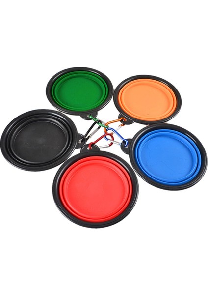 Pembe Katlanabilir Besleyici Kaseler Köpek Yavrusu Pet Kedi Su Suluk Gıda Kabı Silikon Yemek Tabağı Taşınabilir Seyahat (Yurt Dışından) fiyatları