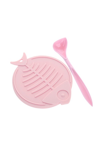 Pembe Set Balık Pet Silikon Evrensel Konserve Kapaklı Mama Kaşığı Taze Mühürlü Kapak Aperatifler Için Islak Gıda Köpek Kedi Pet Besleyici Malzemeleri (Yurt Dışından) fiyatları