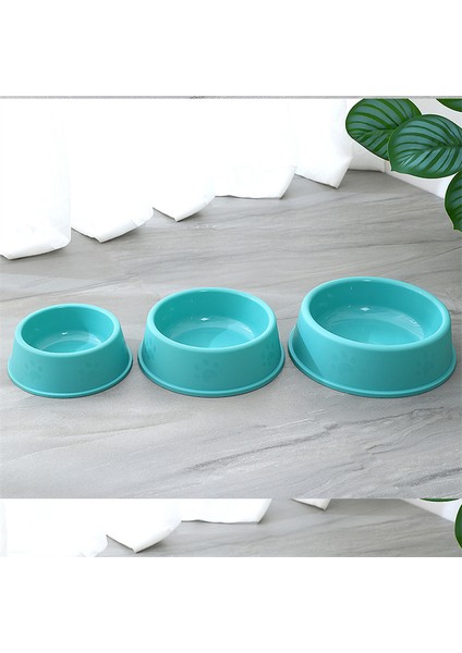 B M Pet Köpek Mama Kasesi Kedi Su Besleme Kasesi Dayanıklı Kalınlaşmak Plastik Mat Doku Besleyici Kaseler Küçük Orta Köpekler Için Yavru Ürünleri (Yurt Dışından) indirimleri