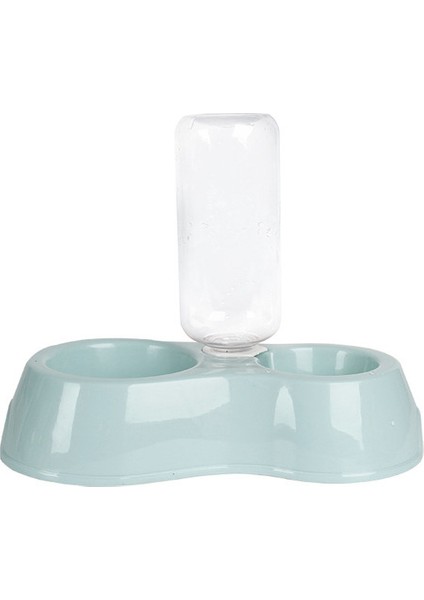 Mavi Hayvan Mama Kabı Çift Köpek Kedi Kaseler Otomatik Gıda Su Besleyici Konteyner Dağıtıcı Içme Kabı Seyahat Köpek Ürünleri (Yurt Dışından)