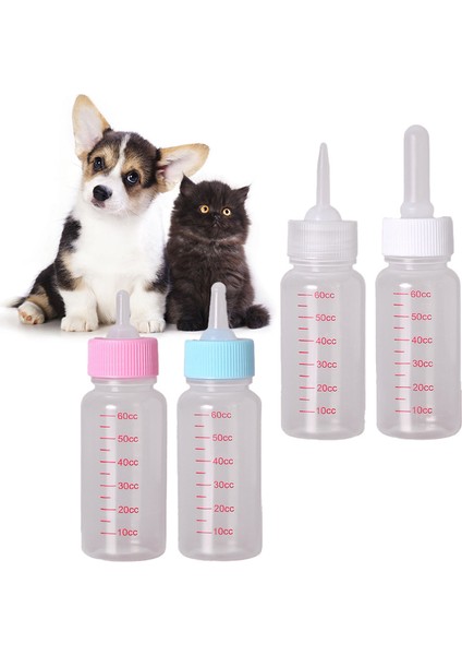 Stil 3 1 Adet Pet Süt Şişesi 30 ml Silikon Meme Küçük Hayvan Besleme Hamster Kedi Köpekler Yavru (Yurt Dışından)