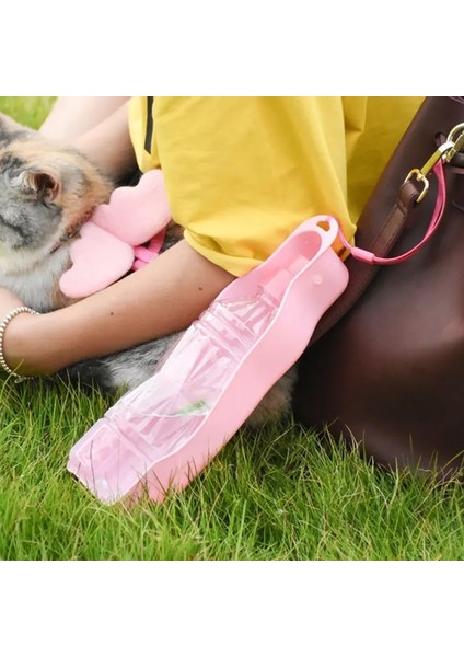 Pembe 250 ml Ebes 250 ML/500 ml Katlanabilir Plastik Pet Köpek Su Şişesi Köpekler Kediler Seyahat Köpek Suluk Fincan Açık Evcil Hayvanlar Su Besleyici (Yurt Dışından) fırsatları
