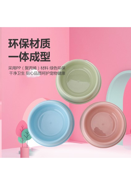 Yeşil S Hayvan Mama Kabı Köpek Kase Temizlemesi Kolay Evcil Hayvan Malzemeleri Kalınlaşmış Büyük Sevimli Köpek Maması Eşyaları Plastik Pp Renk Kedi Kase Evcil Hayvan Aksesuarları (Yurt Dışından) indirimleri