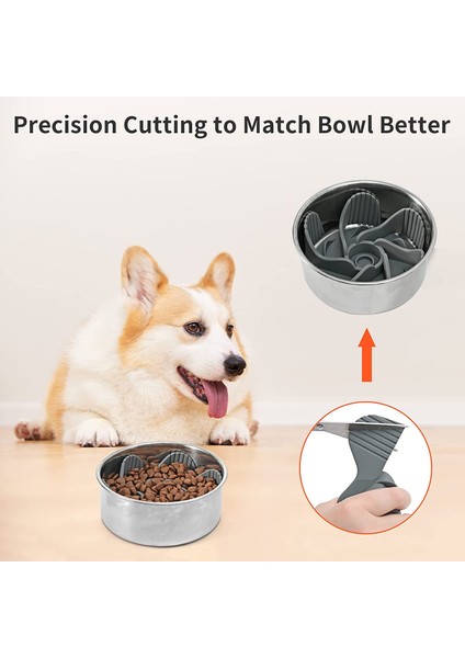 Siyah Köpek Yavaş Mama Besleyici Kedi Köpekler Besleme Mat Vantuz ile Pet Anti-Şok Ekle Spiral Yavaş Besleyici Obeziteyi Önlemek Pet Malzemeleri (Yurt Dışından) indirimleri