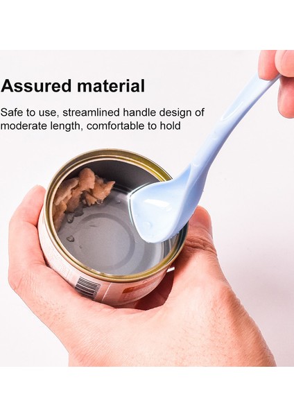 Mavi Kaşık Taşınabilir Silikon Köpek Kedi Konserve Kapak 2'si 1 Arada Gıda Mühürleyen Kaşık Pet Yemek Kapağı Depolama Taze Tutma Kapakları Kase Köpek Aksesuarları (Yurt Dışından) fırsatları