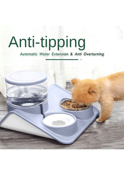 Çift Kase Yeşil 3 Köpek Kasesi Otomatik Besleyici 1.8l Çift Çeşme Su Içme Arıtma Pet En Çok Satanlar Ürünler Mama Kabı Tepsisi Kedi Eşyaları (Yurt Dışından) modelleri
