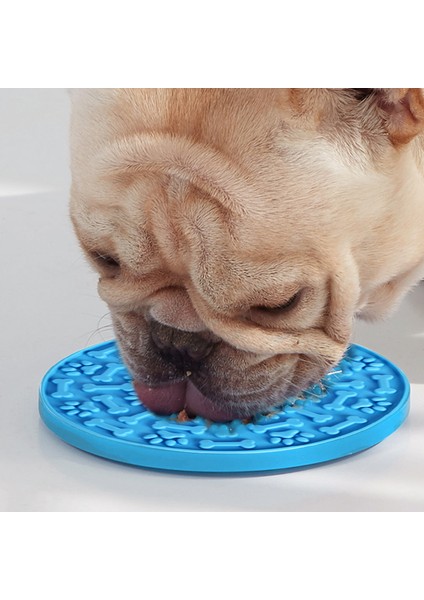 Gri Square1 Evcil Hayvan Besleme Mat Kazıyıcı ile Yavaş Besleyici Ped Kedi Köpek Yalama Yalama Mat Yavru Banyo Distraksiyon Pedleri Silikon Dağıtıcı (Yurt Dışından) fırsatları