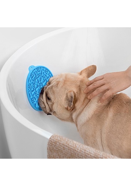 Gri Square1 Evcil Hayvan Besleme Mat Kazıyıcı ile Yavaş Besleyici Ped Kedi Köpek Yalama Yalama Mat Yavru Banyo Distraksiyon Pedleri Silikon Dağıtıcı (Yurt Dışından) indirimleri