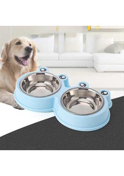 I Kedi Köpek Besleme Malzemeleri Pet Çift Kase Köpek Maması Su Besleyici Paslanmaz Çelik Pet Içme Bulaşık Besleyici Küçük Köpek Aksesuarları (Yurt Dışından) indirimleri