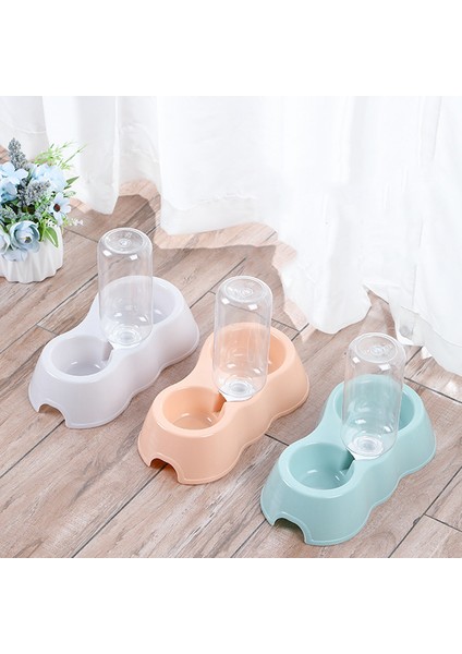 Pembe Köpek Kase Kedi Besleyici Kase Köpek Su Şişesi Otomatik Içme Hayvan Mama Kabı Kedi Maması Kasesi Pet Paslanmaz Çelik Çift Kase (Yurt Dışından) modelleri